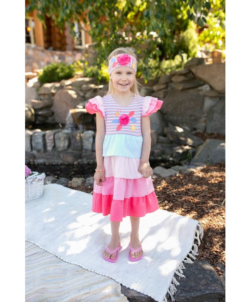 Flamingo Girls' dress F1903