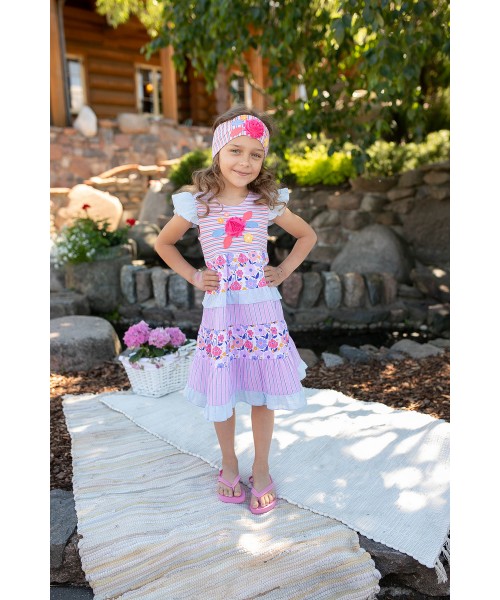 Flamingo Girls' dress F1904