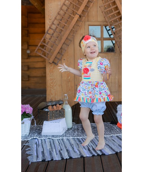 Roki&Zoi girls' clothing set RZ1901