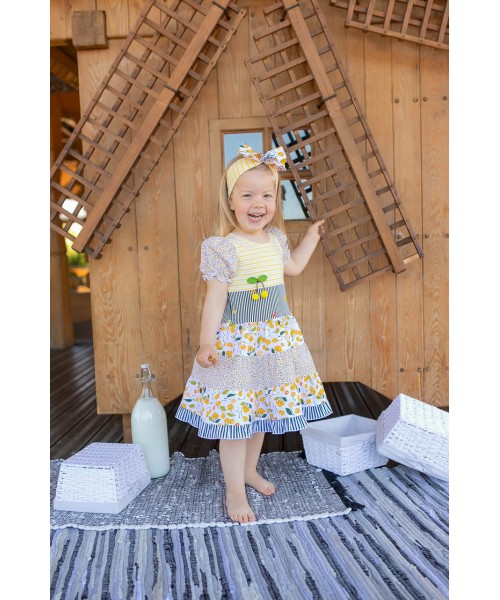 Roki&Zoi girls' dress RZ1919