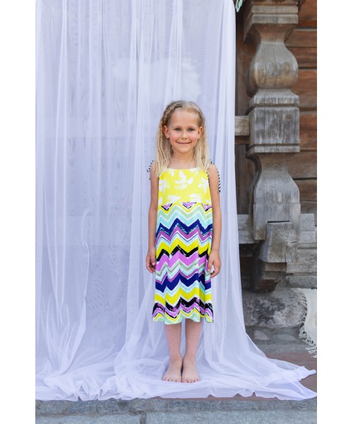 Girls' dress ZL2114