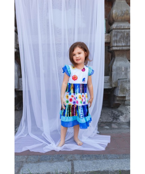 Girls' dress ZL2119