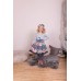 Origami girls' dress O2003