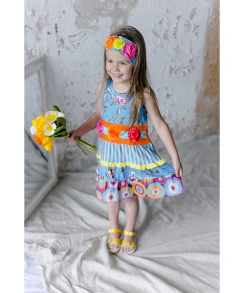 Cypress girls' dress C904
