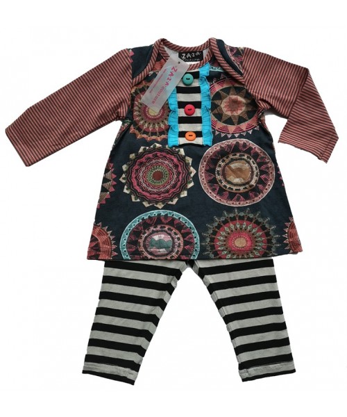 Angel Cake girls' clothing set  A801