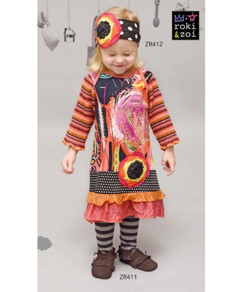Roki&Zoi girls' dress RZ411