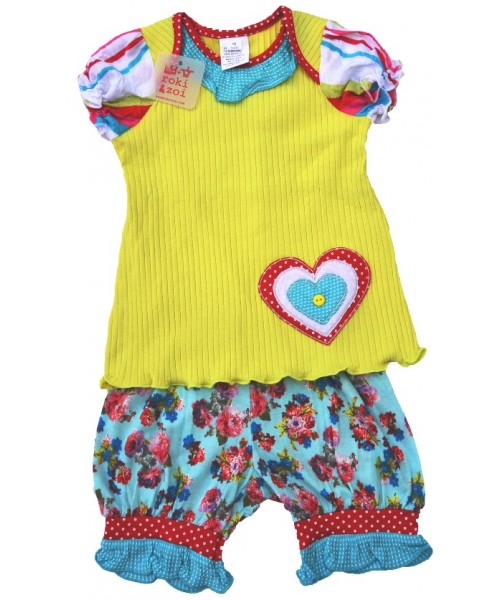 Roki&Zoi girls' clothing set RZ308