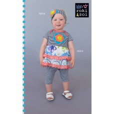 Roki&Zoi girls' clothing set RZ514