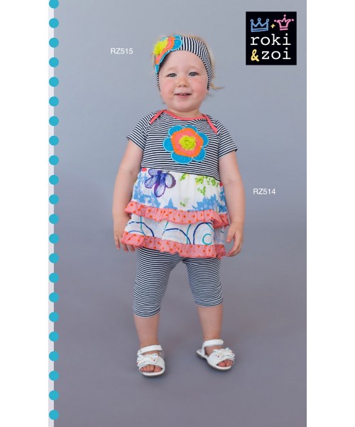 Roki&Zoi girls' clothing set RZ514